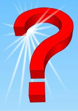 Question mark Stock Illustration