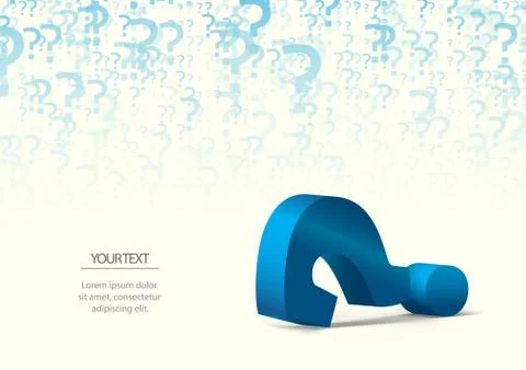 Question mark Stock Illustration