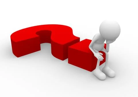 Question mark Stock Illustration