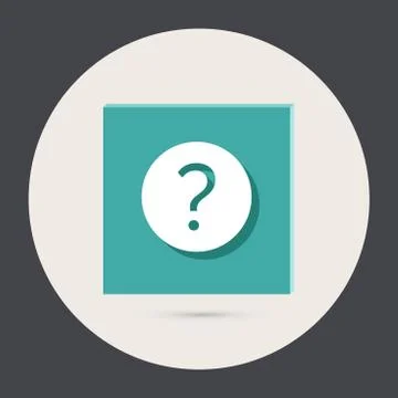 Question mark. Stock Illustration