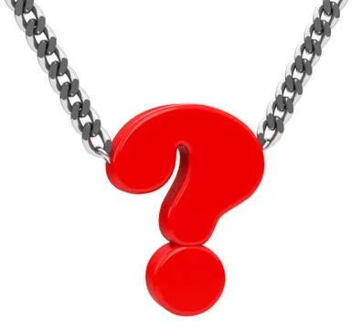 The question mark Stock Illustration
