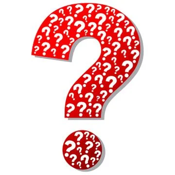 Question mark Stock Illustration