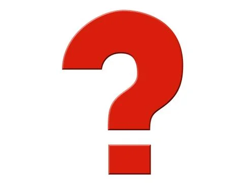 Question Mark Illustrazione stock