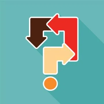 Question mark. Stock Illustration