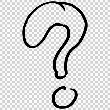 Question mark Illustrazione stock