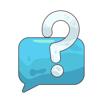 Question mark illustration Stock Illustration