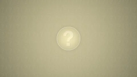 Question mark inside a circle placed on a textured background Stock Illustration
