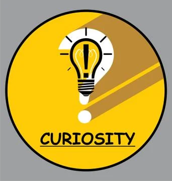 Question mark, light bulb and exclamation mark Stock Illustration