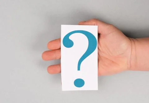 Question mark, looking for an answer, searching for knowledge, problem solving Stock Photos