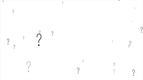 Question Mark Loop Animation. Camera moving through question marks Stock Footage 320329950