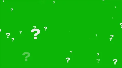 Question Mark Loop Animation. Camera moving through question marks Stock Footage 320329981