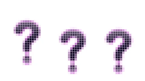 Question mark. Looping. 스톡 동영상 61307392