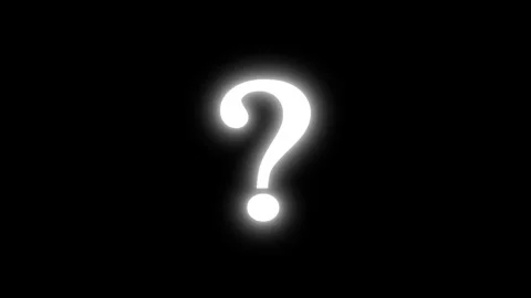 Question Mark Particle Animation with Magical Sparkle Effects. Stock-Footage 335993750