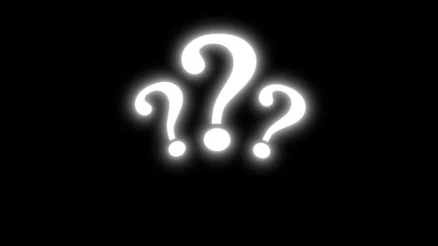 Question Mark Particle Animation with Magical Sparkle Effects. Stock-Footage 335993754