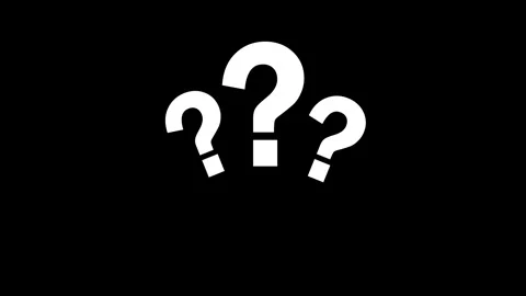 Question Mark Particle Animation with Magical Sparkle Effects. Stock-Footage 335993766