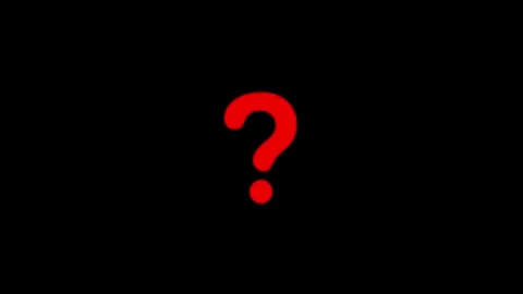 Question Mark Particle Animation with Magical Sparkle Effects. Vídeos de archivo 335993790