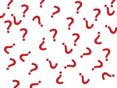 Question mark pattern. Question design background Stock Illustration