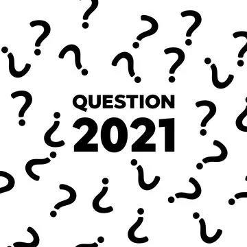 Question mark pattern. Question design background Stock Illustration