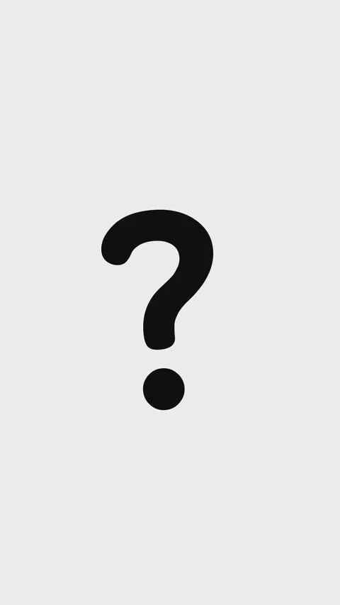 Question mark pop up wigle Stock Footage 297142189