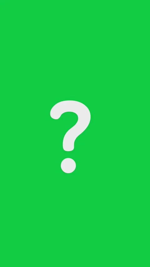 Question mark pulse Stock Footage 297143560