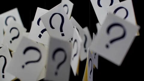 Question Mark. Question Marks Background Stock Footage 277286348