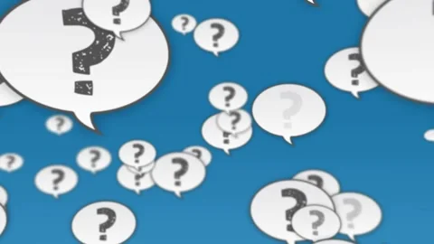 Question Mark. Question Marks Background Video stock 277286361