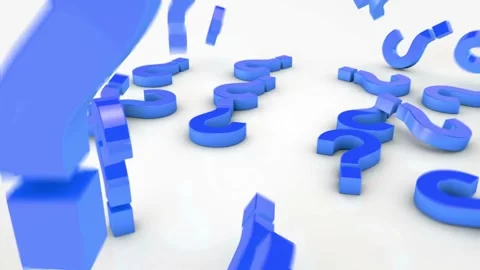 Question Mark. Question Marks Background Stock Footage 277286460