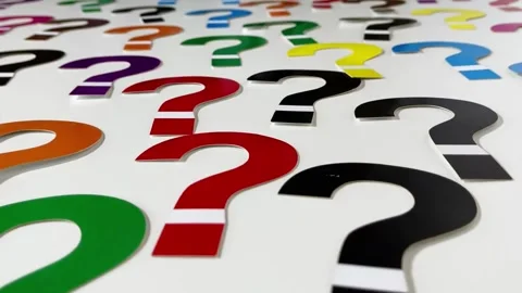 Question Mark. Question Marks Background Stock Footage 277286703