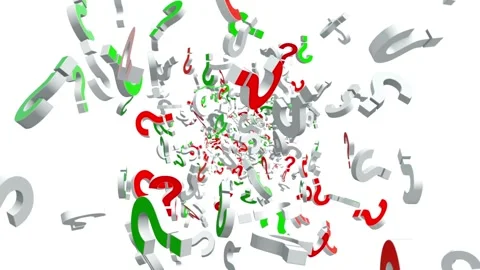 Question Mark. Question Marks Background Stock-Footage 277287006