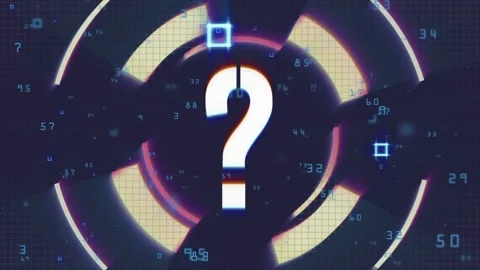 Question Mark. Question Marks Background Stock Footage 277287532