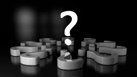 Question Mark. Question Marks Background Stock Footage 277287654