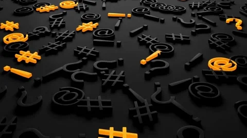 Question Mark. Question Marks Background Video stock 277288285