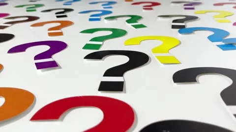 Question Mark. Question Marks Background Stock Footage 277288576