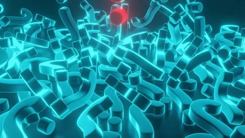 Question Mark. Question Marks Background Video stock 277289222