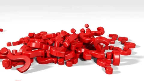 Question Mark. Question Marks Background Stock Footage 277289226