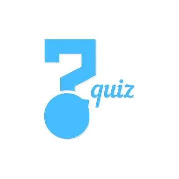 Question mark like quiz button Stock Illustration