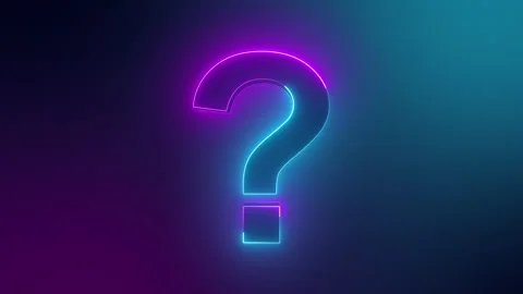 Question mark sign animation Stock Footage 193530459