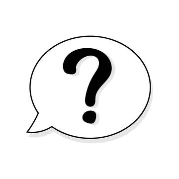 Question mark sign icon. Help symbol. FAQ sign. Flat design style. EPS 10. Stock Illustration