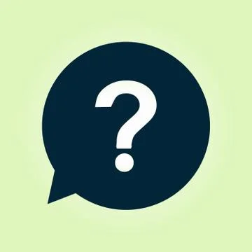 Question mark sign icon Stock Illustration