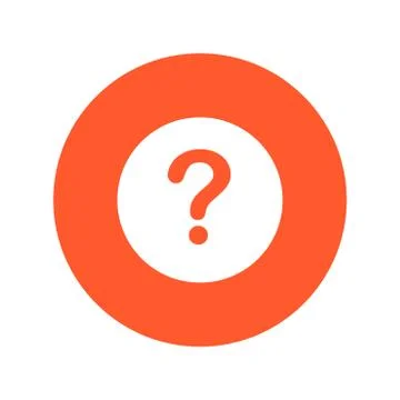 Question mark sign icon. Illustrazione stock