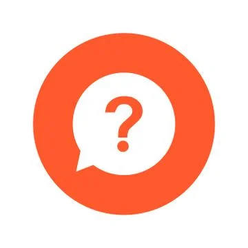 Question mark sign icon. Stock Illustration