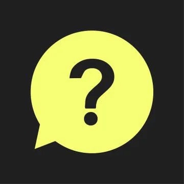 Question mark sign icon. Stock Illustration