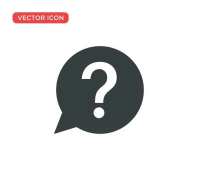 Question Mark Sign Icon Vector Illustration Design Illustrazione stock