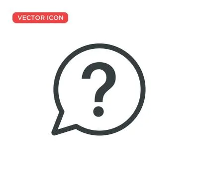Question Mark Sign Icon Vector Illustration Design Illustrazione stock