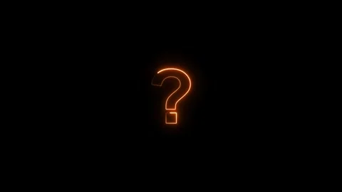 Question Mark sign, Question mark sign animation, thinking icon Stock Footage 288917126