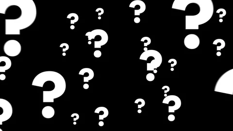 Question mark sign symbol zoom animation video footage 1 Stock Footage 113481048