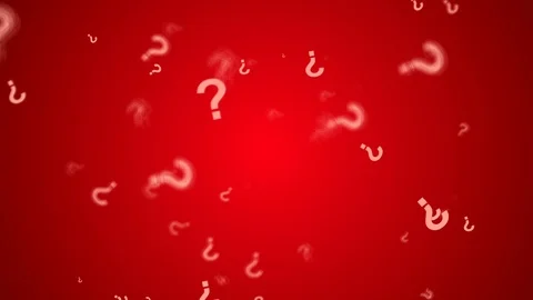 Question mark spin background Red Stock Footage 88778153
