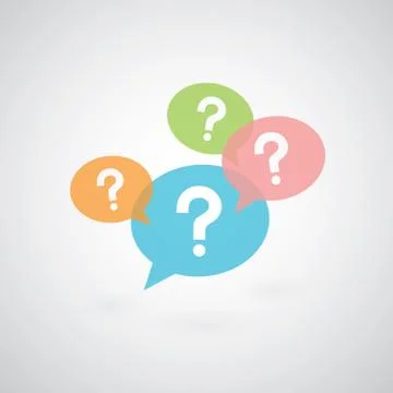 Question mark symbol Stock Illustration