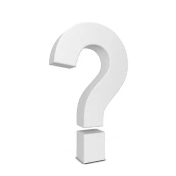 Question mark symbol Stock Illustration