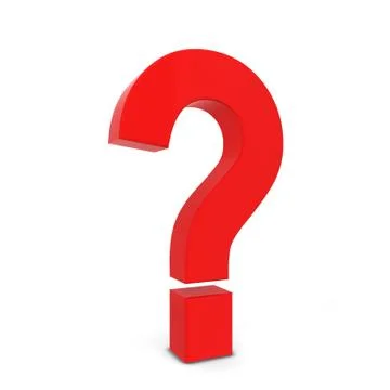 Question mark symbol Stock Illustration